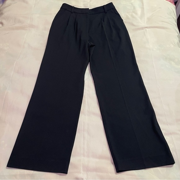 Favorite Daughter- The Favorite Pant Black Size 14 Wide Leg Tailored Trousers - Picture 2 of 9
